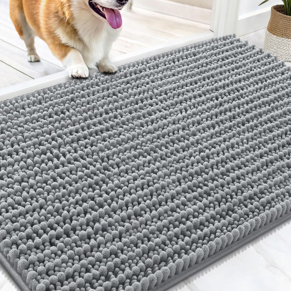 Tapete ultra absorbente para patas con barro — vista del producto