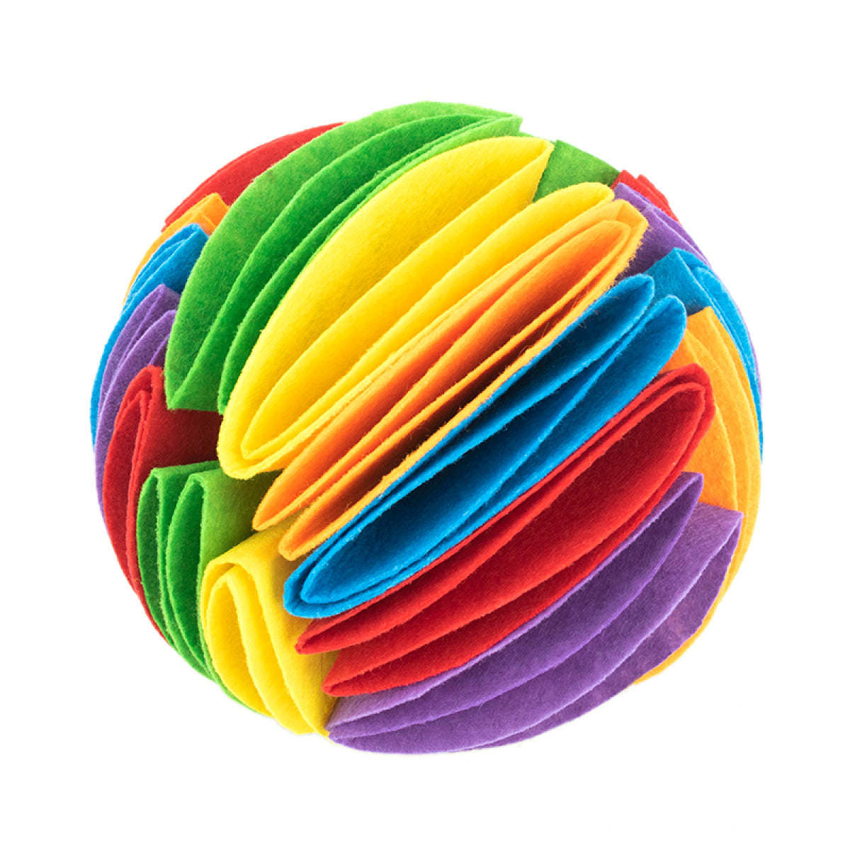 Bola olfativa plegable para perros